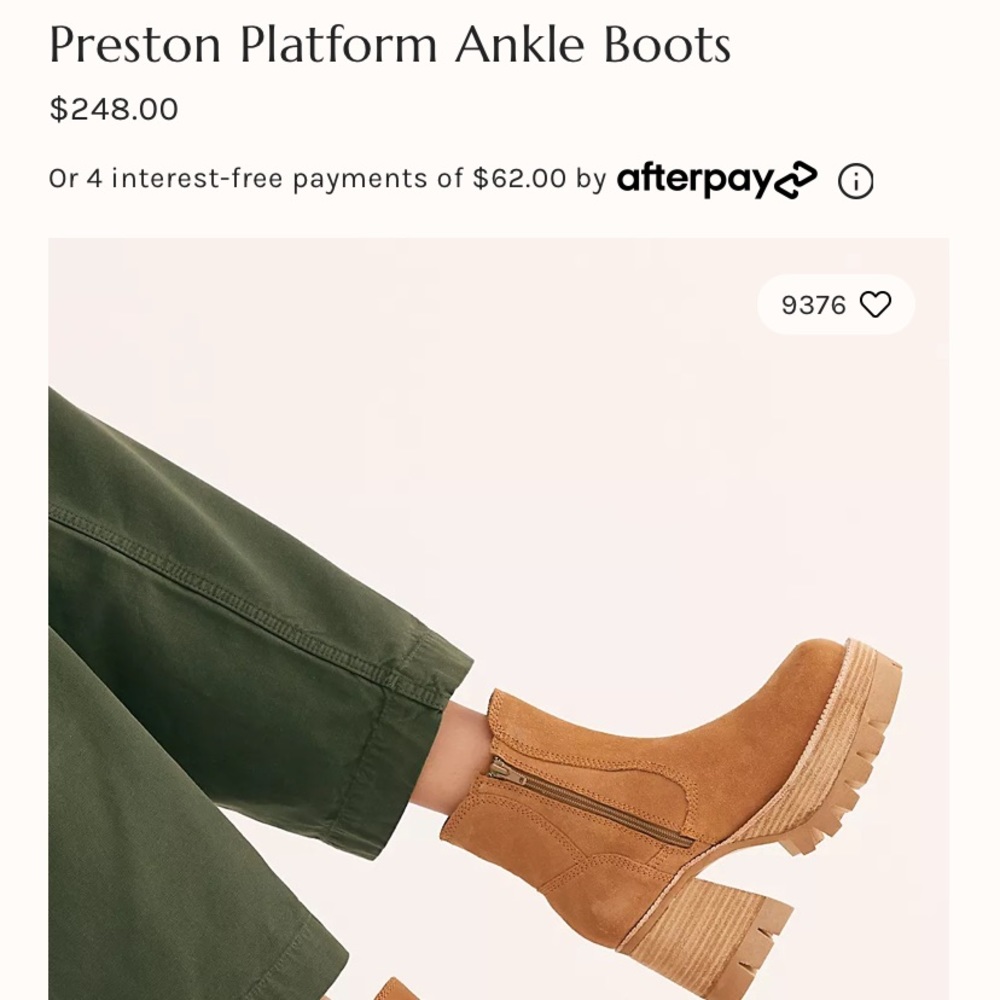 ISO free people preston boots